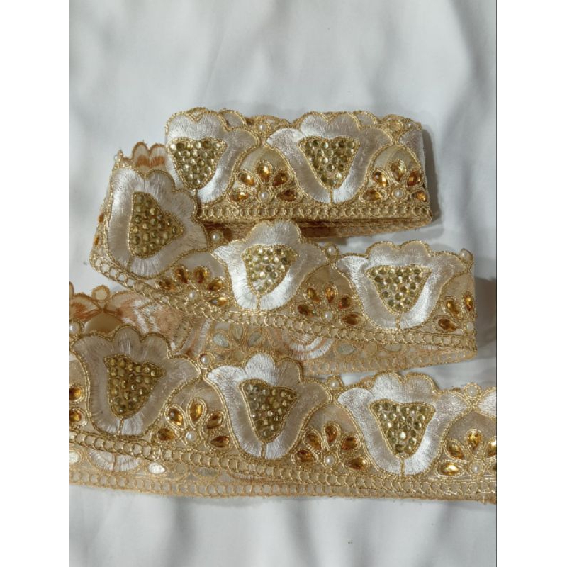 RENDA PERMATA INDIA/RENDA BORDIR PAYET