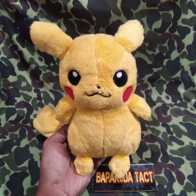 Pikachu Pokemon Boneka Takara Tomy Boneka Bulu Halus Preloved