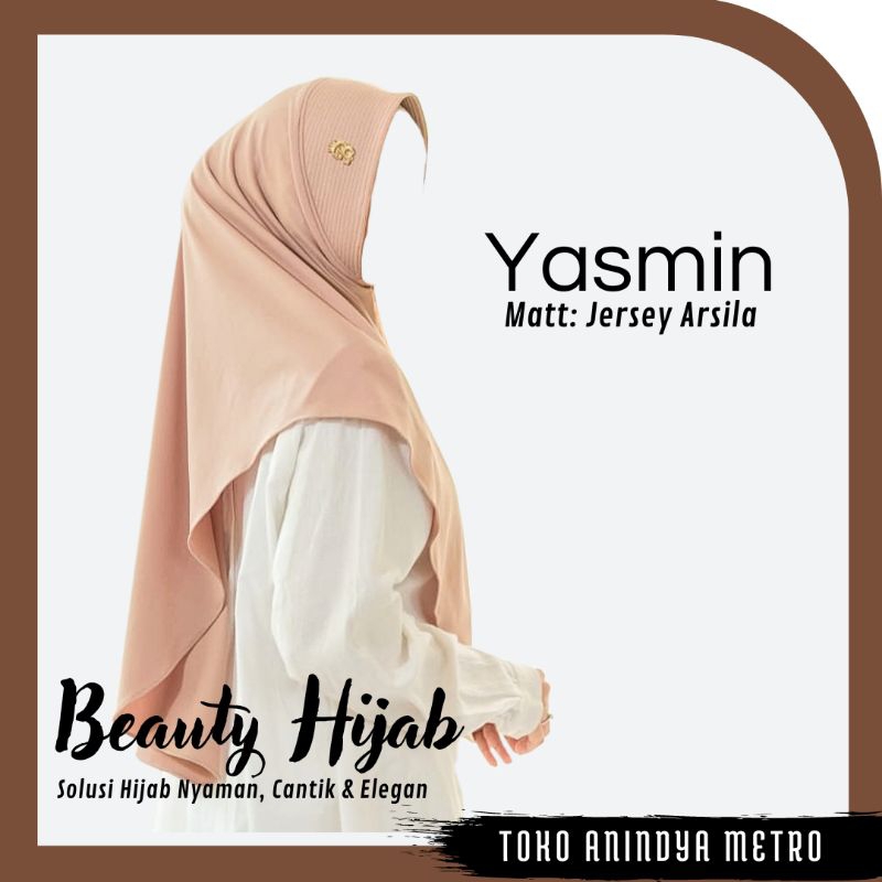 Hijab Instan Bergo Beauty Hijab Yasmin Jersey