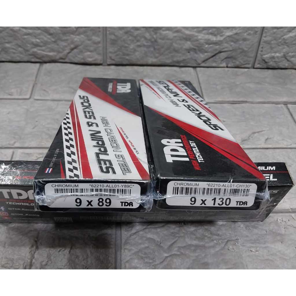 RB Jari-Jari TDR Sepaket Depan Belakang TDR Ring Velg 17/Khusus Velg 17 TDR Original All Motor