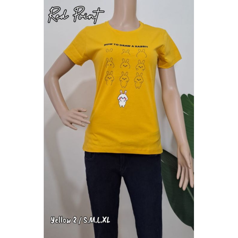 Kaos lengan pendek Red Point ORI 1000%