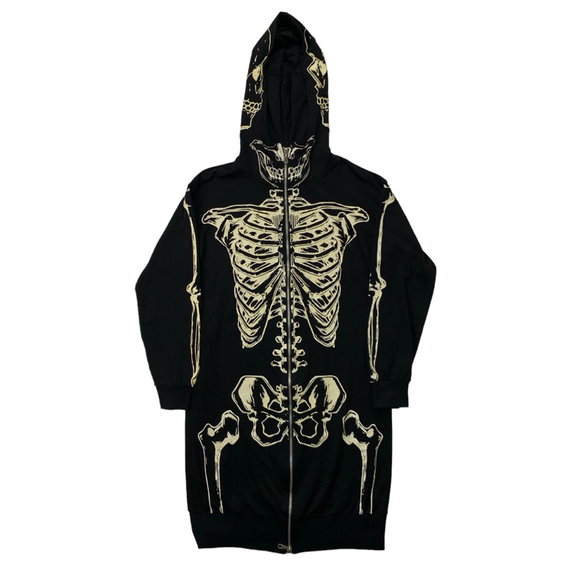 glad news skulls skeleton hoodie