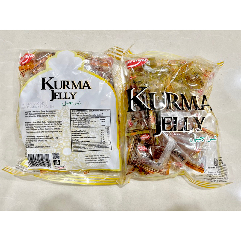 

Kurma Jelly Candy Tamr Candy Jelly Permen Kurma 500gr