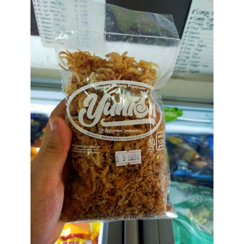 

YUNION BAWANG GORENG 125G