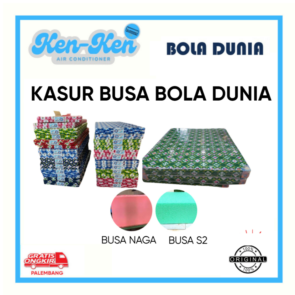 Kasur Busa Bola Dunia S2 / Busa Naga Bola Dunia Kasur Lantai Kasur Busa Merah Busa Hijau