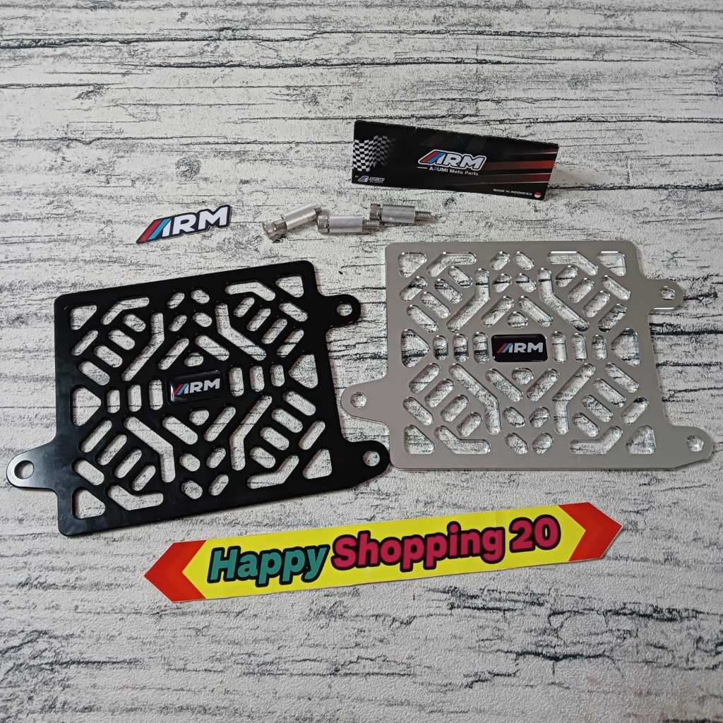 Cover Radiator ARM Cyber Honda Adv PCX Vario 125-150 / Cover Radiator ARM Cyber / Cover Radiator ARM