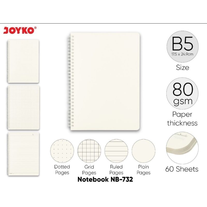

NOTEBOOK /CATATAN BUKU BERGARIS UKURAN B5