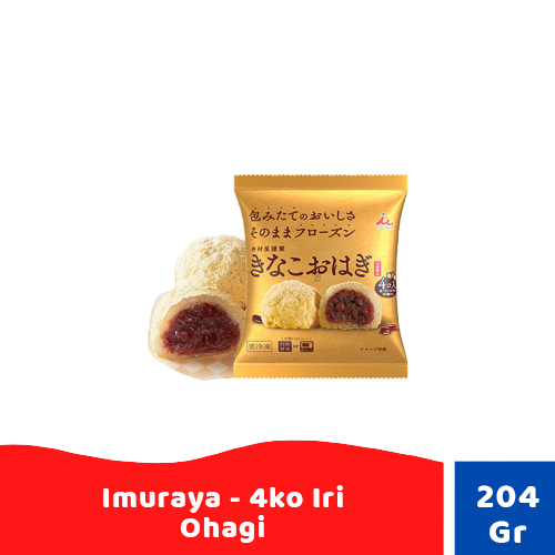 

Imuraya - 4ko Iri Ohagi Ice Cream/Isi 4pcs