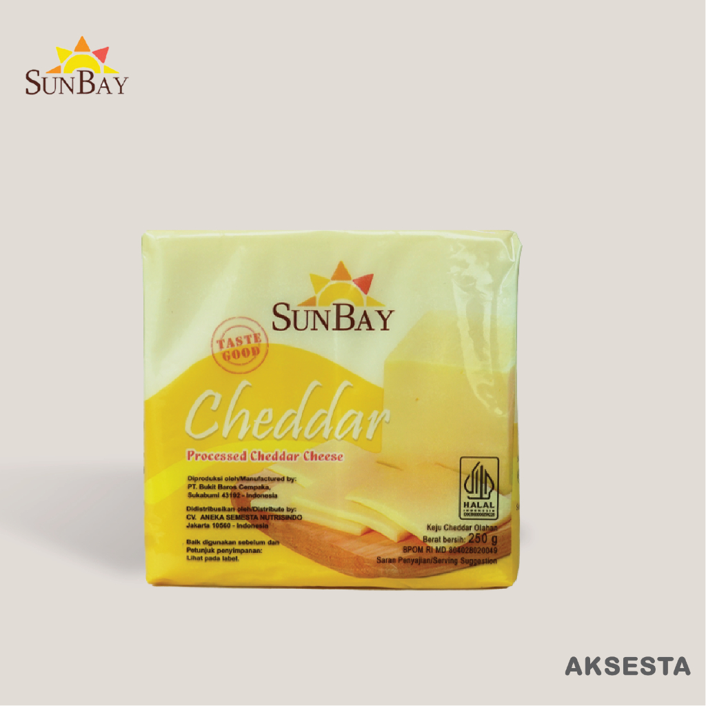 

Sunbay Cheddar Cheese 250 gr