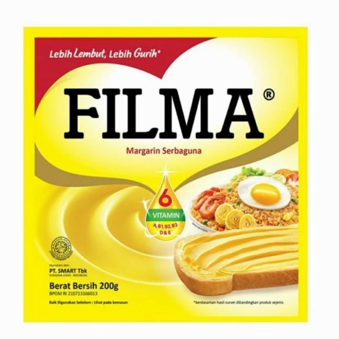 

Filma Margarin Serbaguna 200gr Mentega