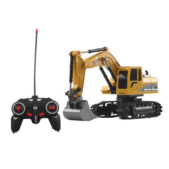 BEST SALE EXCAVATOR RC REMOT CONTROL CONSTRUCTION ALAT BERAT RC EXCAVATOR ALLOY BESI 1026 6CH RC