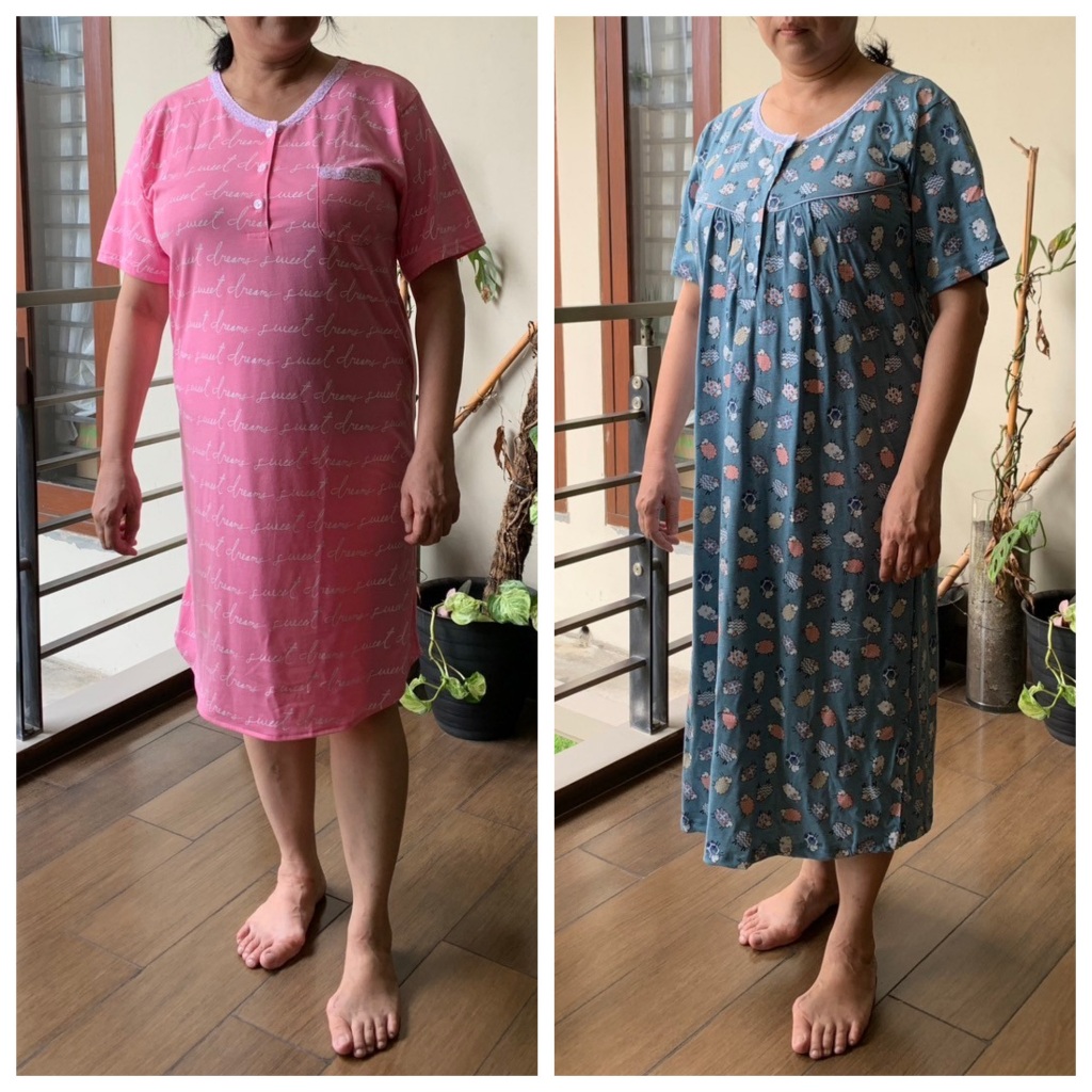 Daster Gina Secret Long Midi