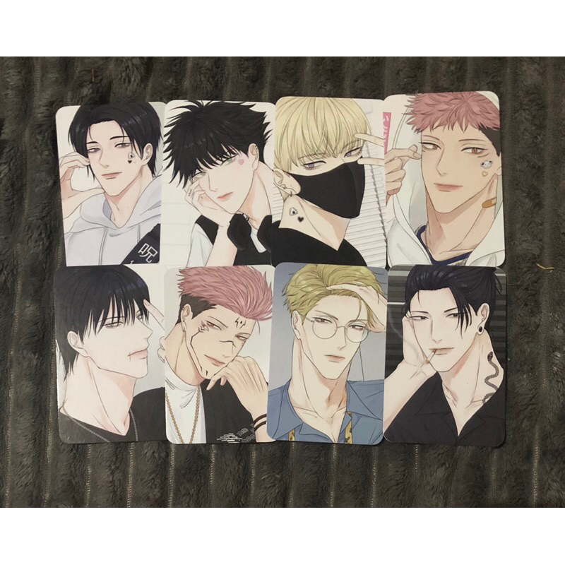 [ READY STOCK ] FANMERCH JUJUTSU KAISEN PHOTOCARD YUTA MEGUMI TOGE YUUJI TOJI SUKUNA NANAMI GETO