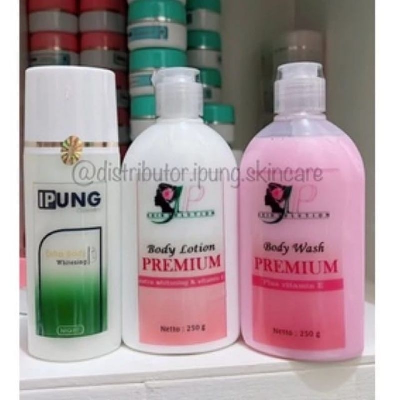 PAKET HB IPUNG SIANG PREMIUM,SABUN PREMIUM, MALAM IPUNG ORIGINAL