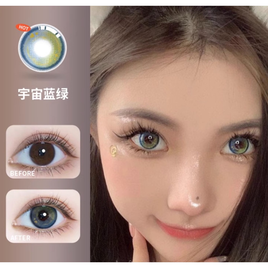 [PO] Softlens Cosplay Tomato Red Korea Diameter 14.5mm Gojo Satoru Douyin