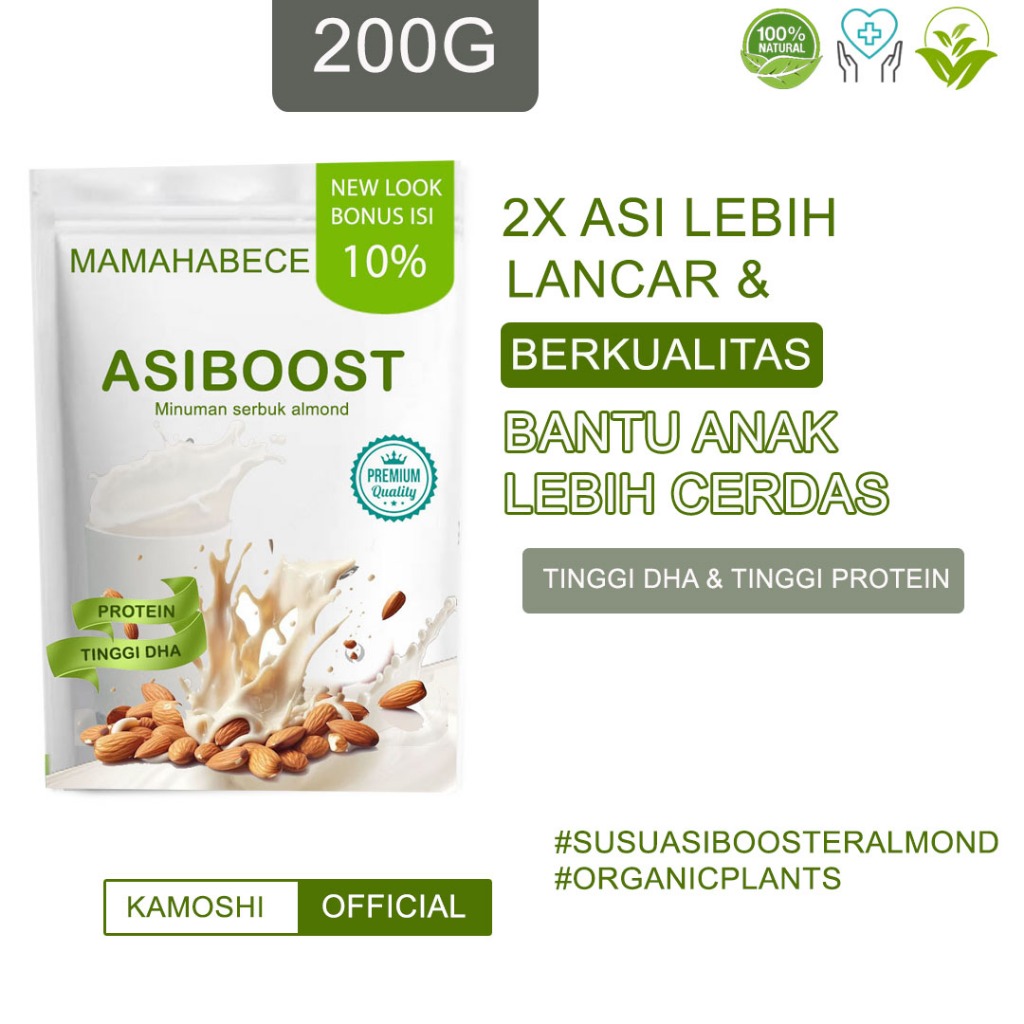 Susu Ibu Menyusui Almond Asi Booster Menyusui Susu Asi Booster Pelancaran Asi Booster Penambah Asi B