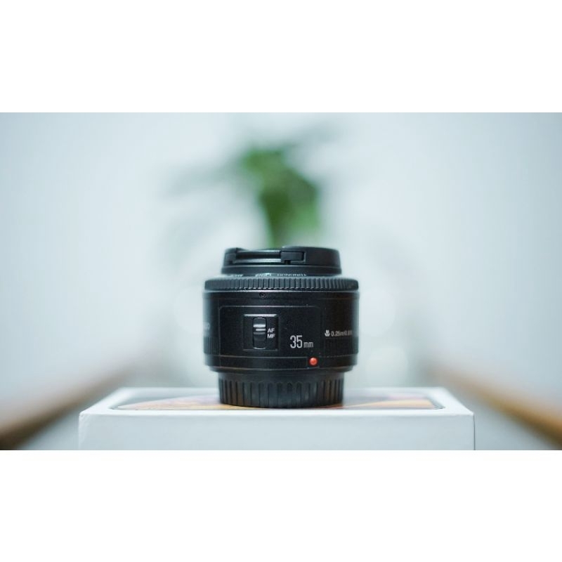LENSA FIX YONGNUO 35MM FOR CANON MULUS