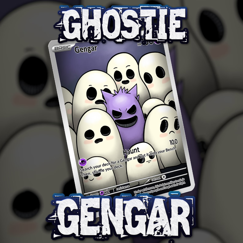KARTU POKEMON TCG HOLOGRAM SPECIAL HALLOWEEN GHOSTIE GENGAR