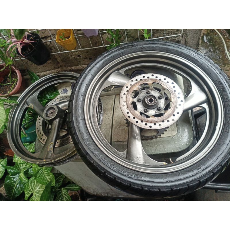 velg morodadi honda nsr pelek velk racing palang kelengkapan seperti difoto layak pakai normal plus 