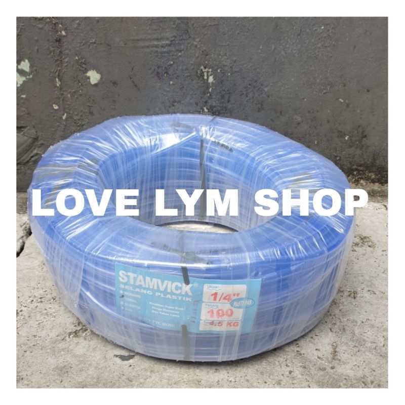 SELANG WATERPASS 1/4 TEBAL SELANG AIR 1 ROLL SELANG UKUR TINGGI RENDAH