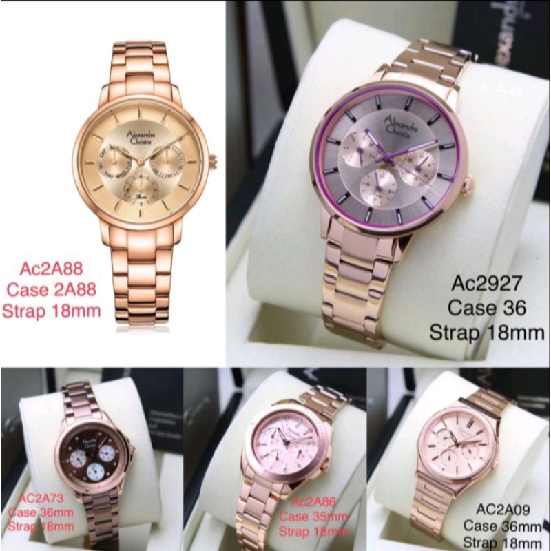 sta jam tangan Alex sander christie promo