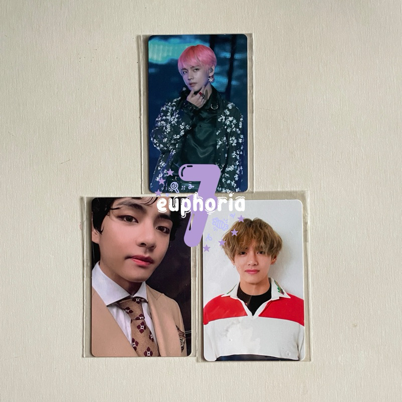 BTS LY Love Yourself dvd photocard taehyung bundle
