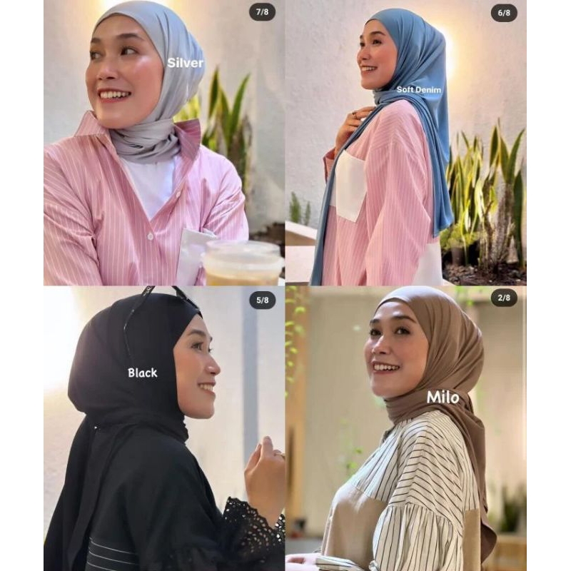 bergo  seris by eazy | nadifa hijab eazy | hijab eazy style