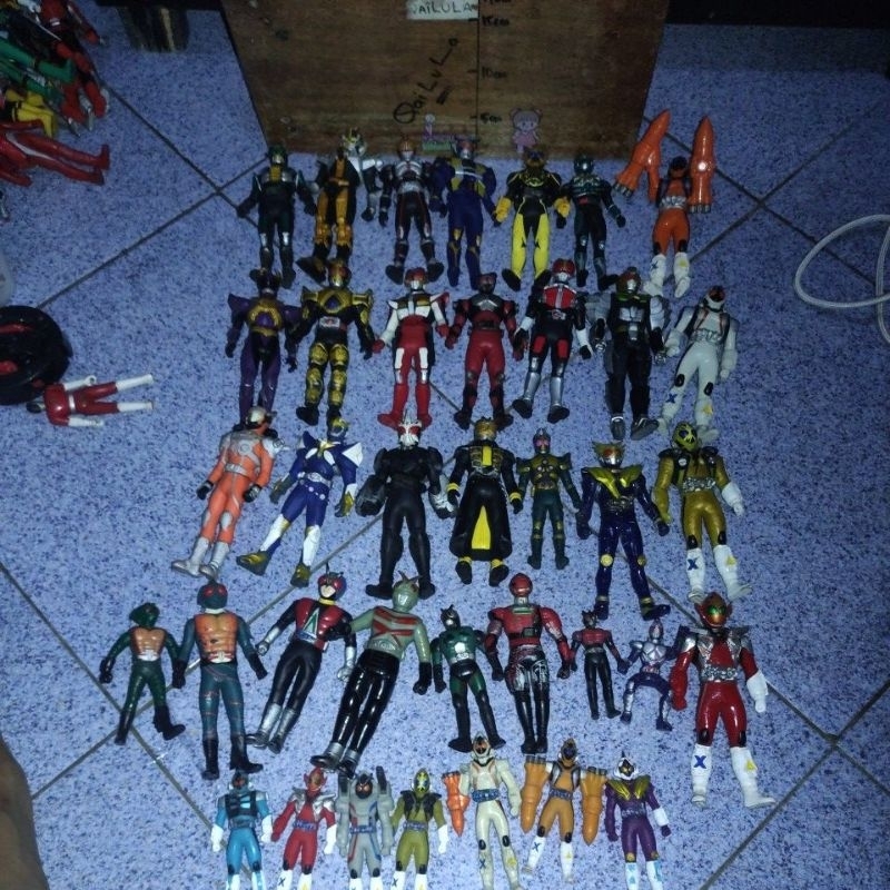 31-08-2025 Figure Sofubi RHS Kamen Rider Black RX ichigo V3  Fourze OOO Oz Ga Faiz