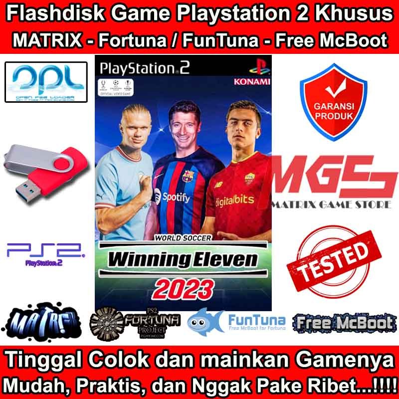 Flashdisk Game PS2 PS 2 Winning Eleven 2023 Terbaru