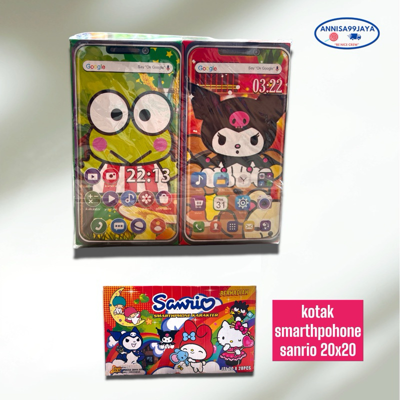 

KOTAK SMARTPHONE SANRIO 20PCS