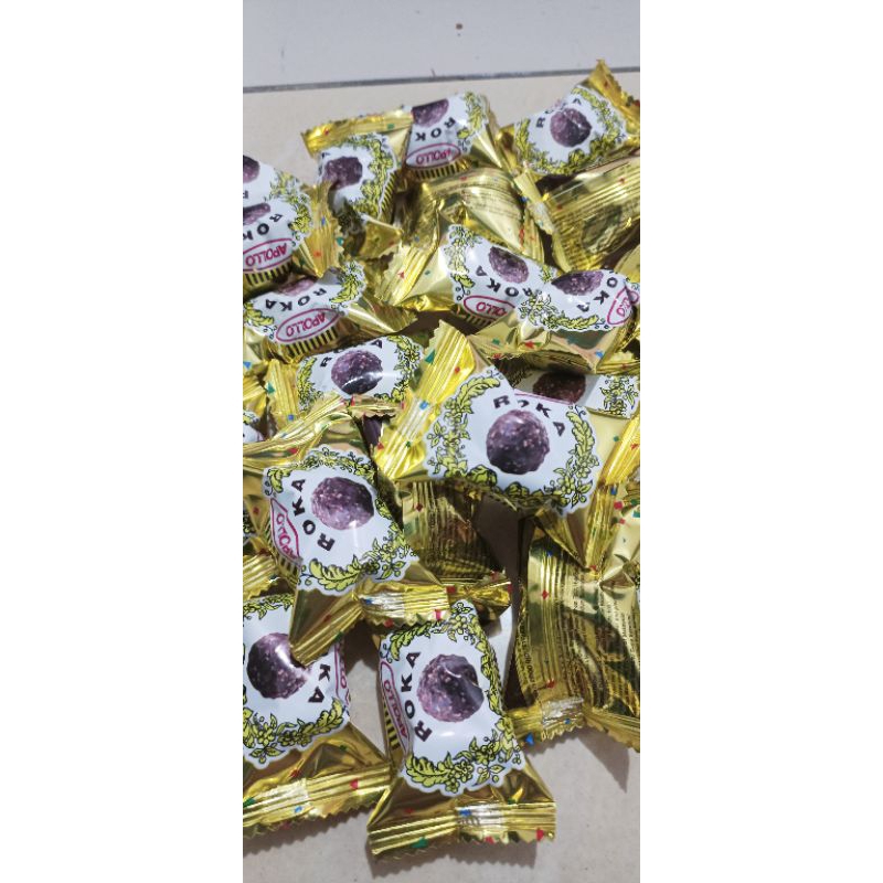 

Coklat Apollo Roka Roka MALAYSIA isi 50 pcs Wafer bola coklat