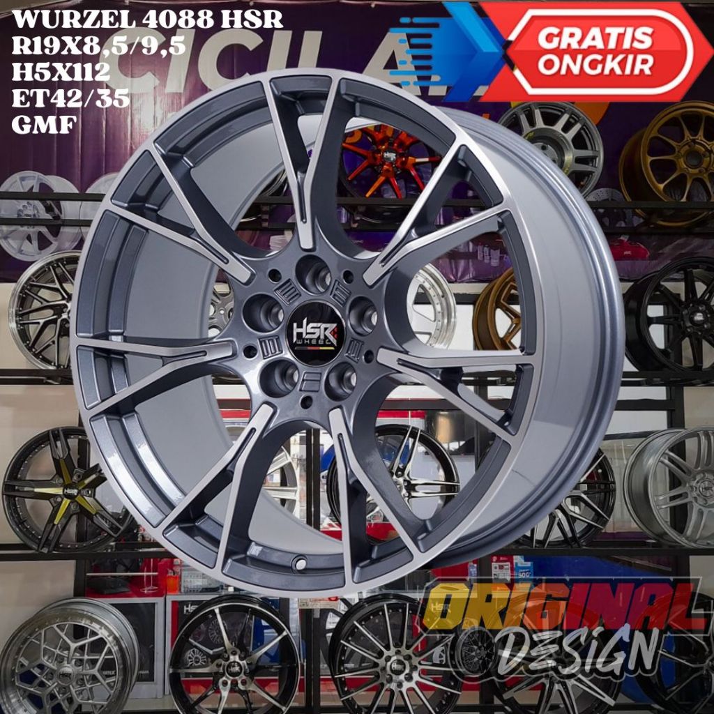 Velg Mobil Ring 19 HSR WURZEL R19 TIGUAN , SCIROCCO , AUDI , MERCEDES