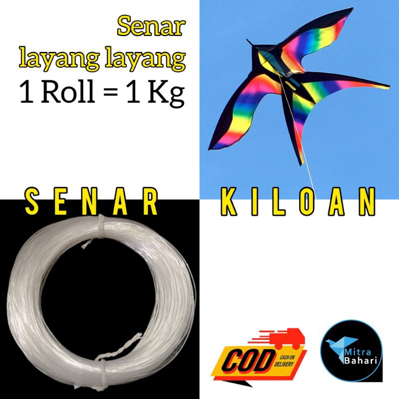 SENAR LAYANG LAYANG KILOAN | SENAR LAYANGAN BESAR | SENAR PANCING 2MM | SENAR 1MM | SENAR DONAL | SE