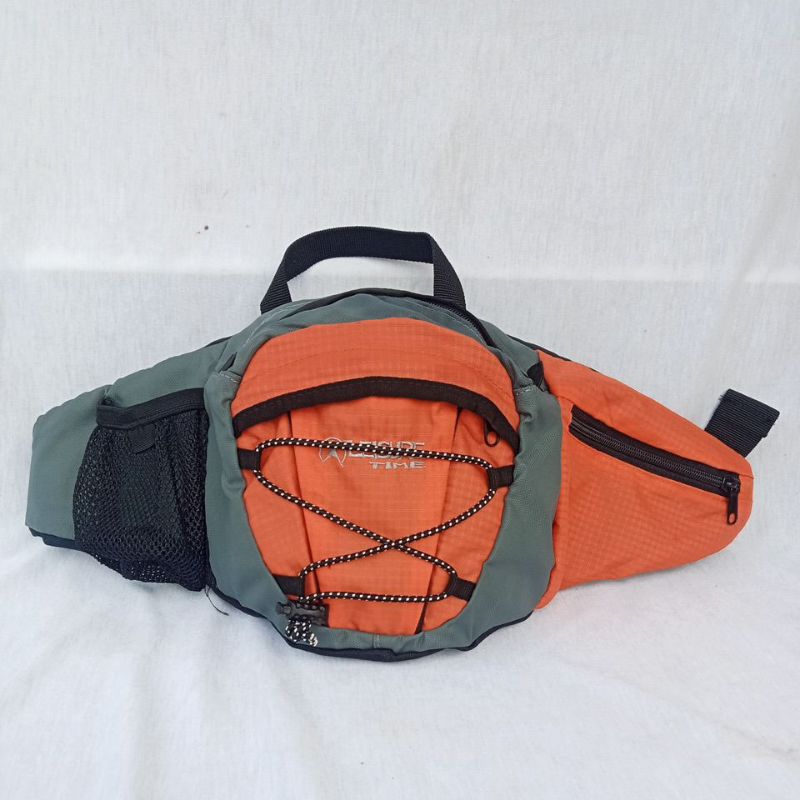 Tas Wb waist bag waistbag Leisure Time Pria Cowok Cowo Preloved