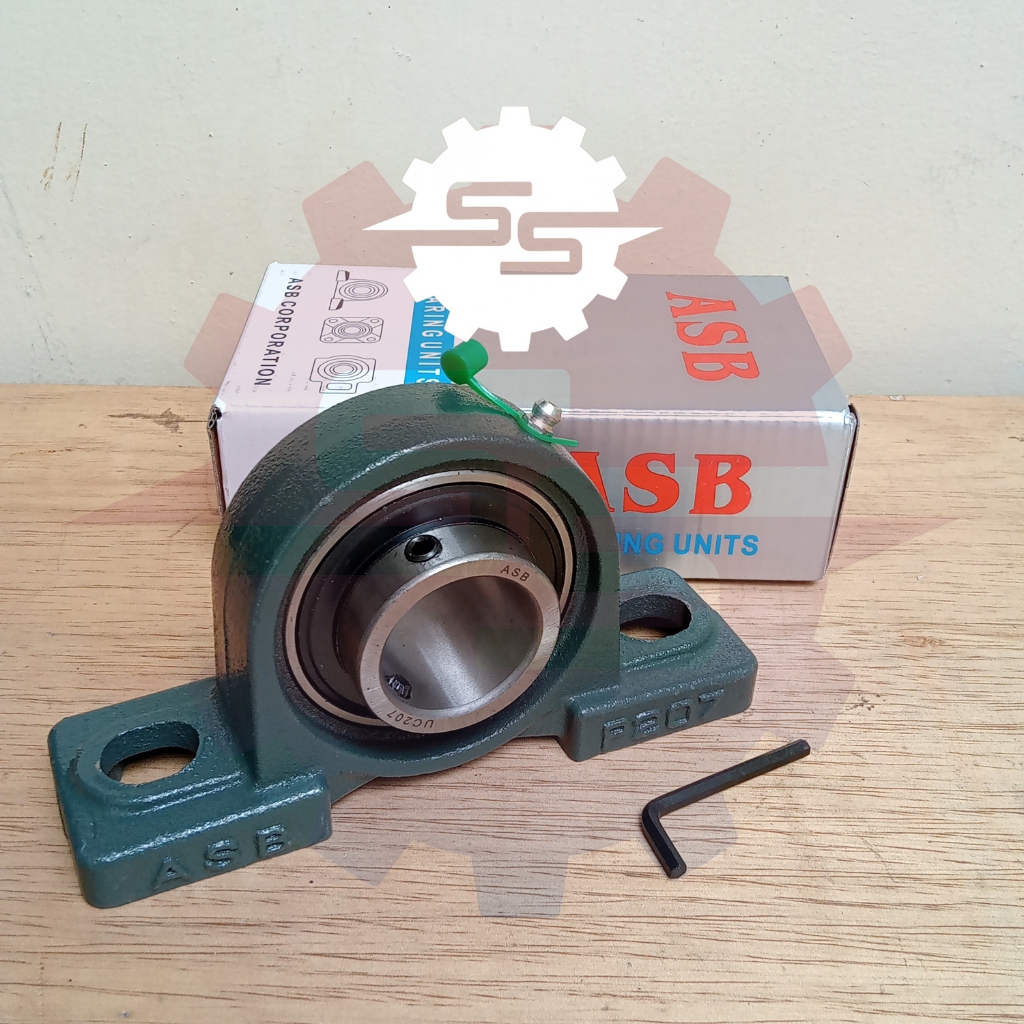 UCP 207 lubang as 35mm/3,5cm ASB Pillow Block Bearing