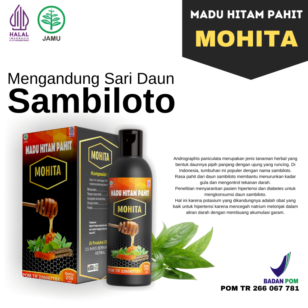 

Madu Mohita obat diabetes - penurun gula darah herbal ampuh banget