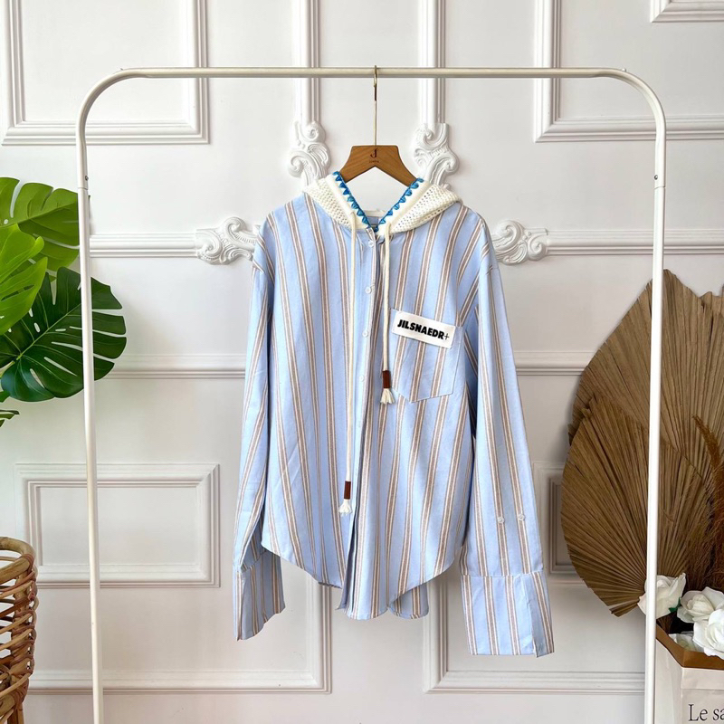 [GROSIR] JR1135 - JILL HOODIE SHIRT (4pcs @ Rp 185.000)