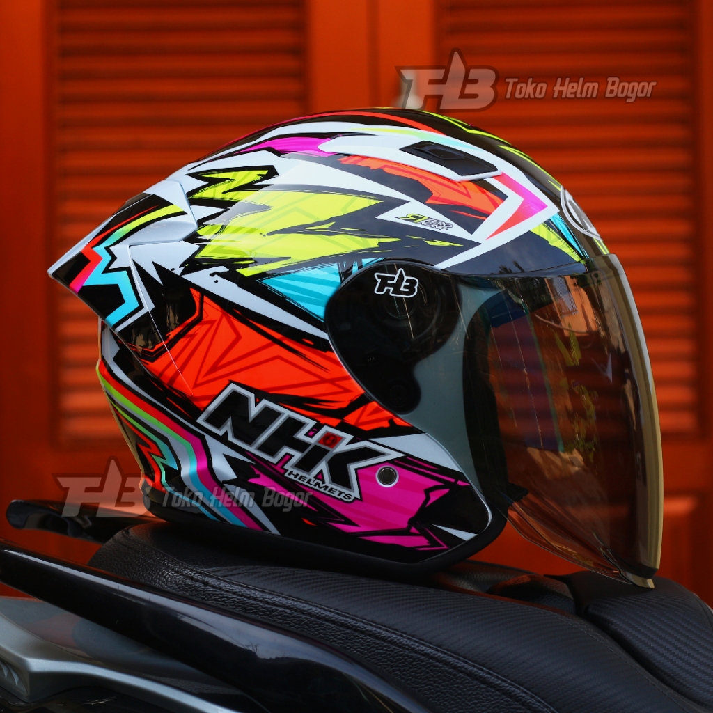 NHK HELM R1 ELITE | GP SERIES | ALONSO #1 |SINGLE VISOR  LIGHTSMOKE