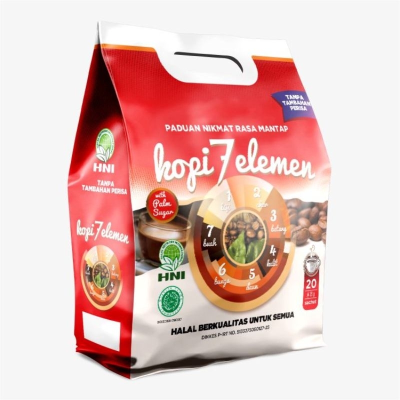 

HNI Health Kopi 7 Elemen 20 Sachet