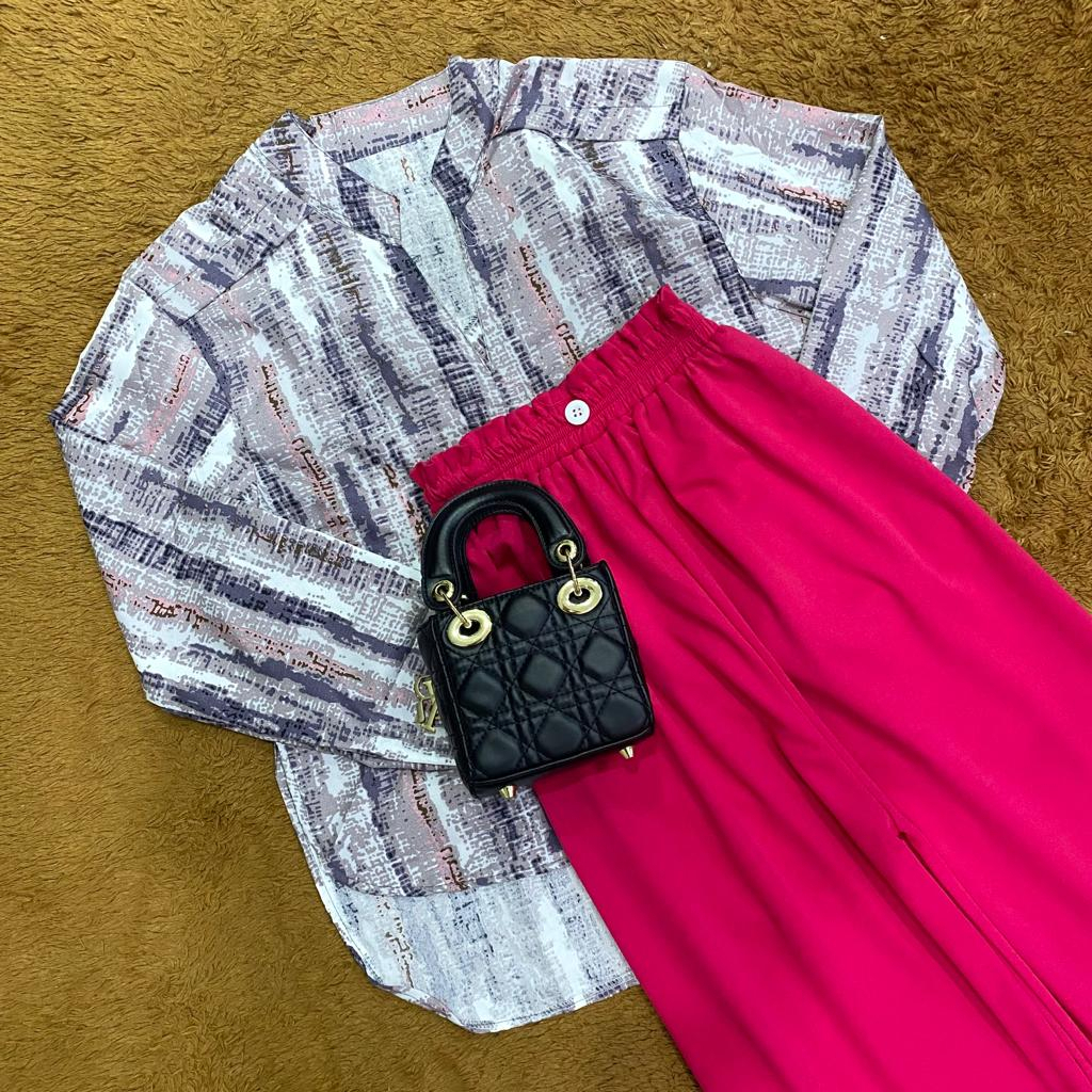 FDM FASHION - one set tiara tunik / blouse bambu