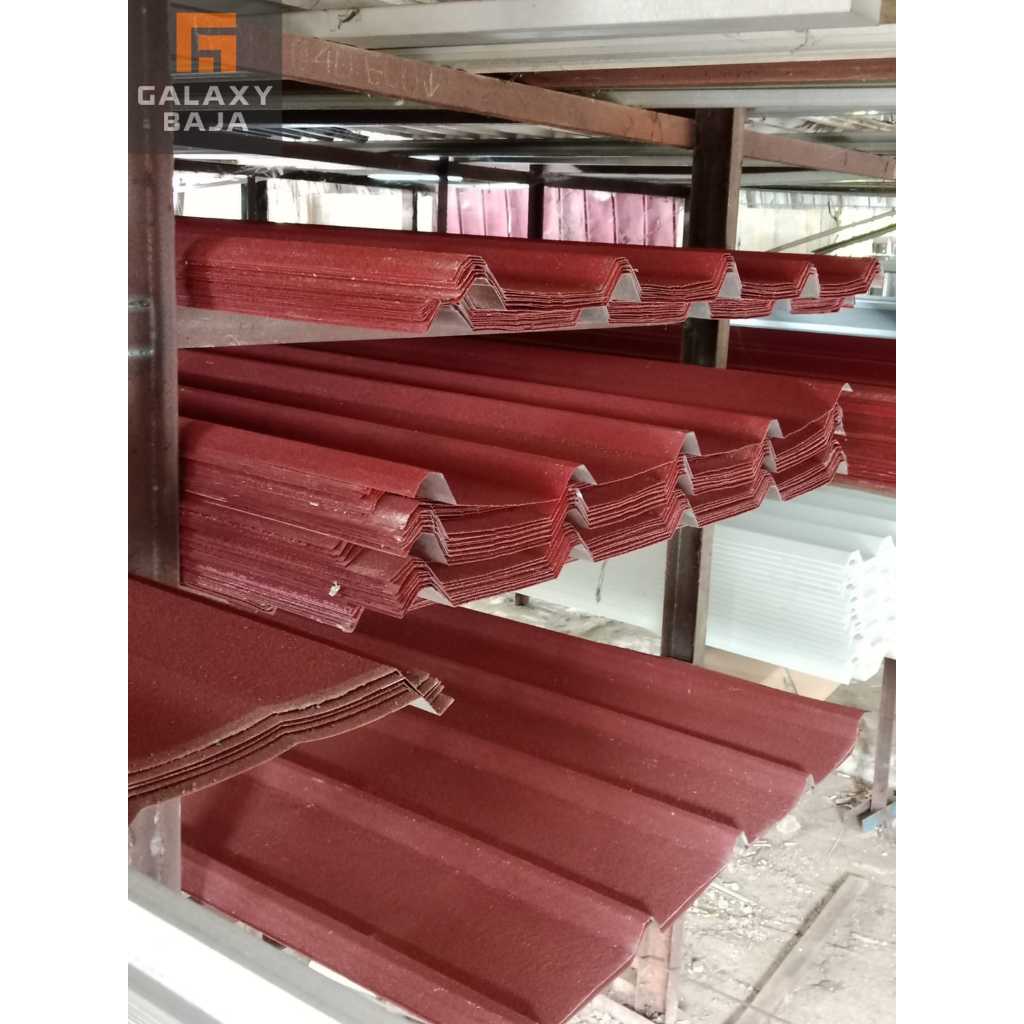 ATAP SPANDEK PASIR 0,35MM MERAH