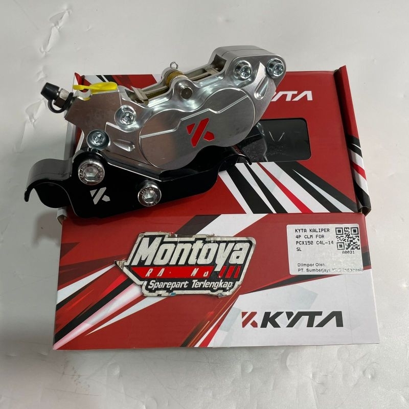 KALIPER KTC KYTA PCX 150 4 PISTON SILVER