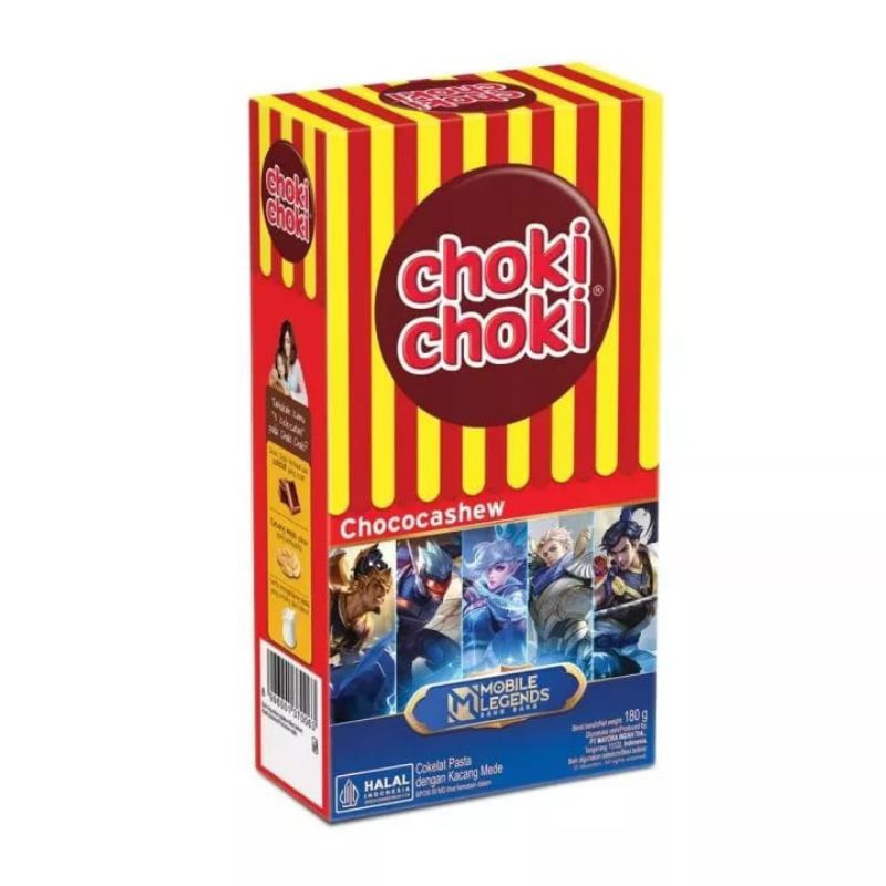 

Choki choki(choco chasew) 1 box isi 20