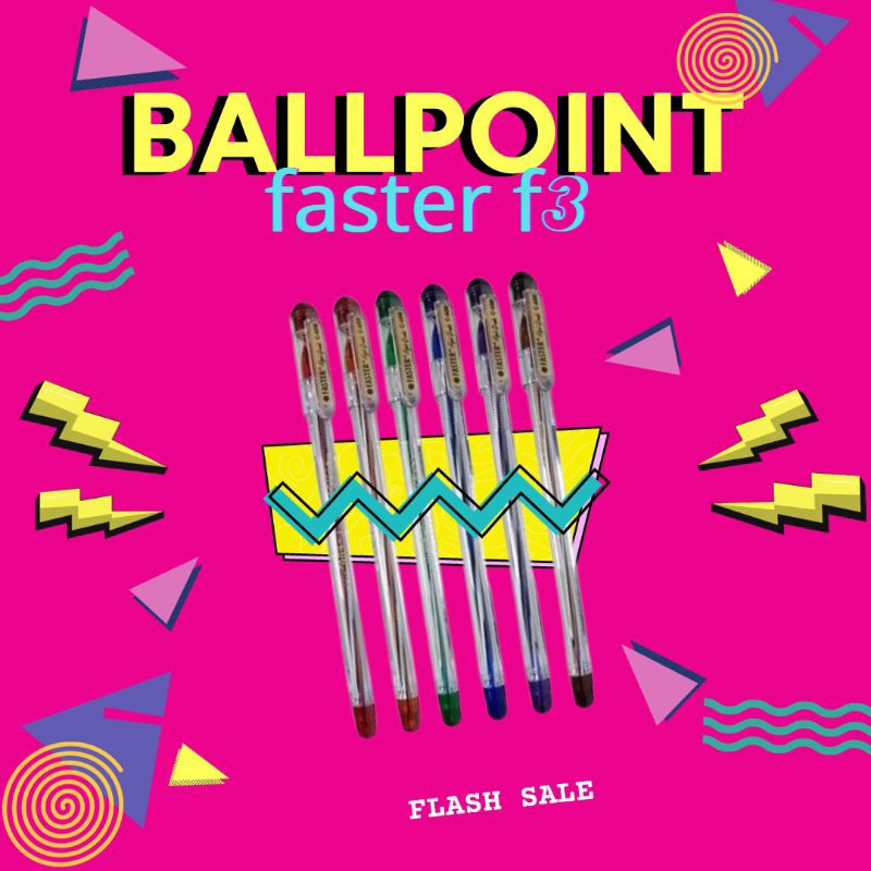 

bolpen terlaris faster f3