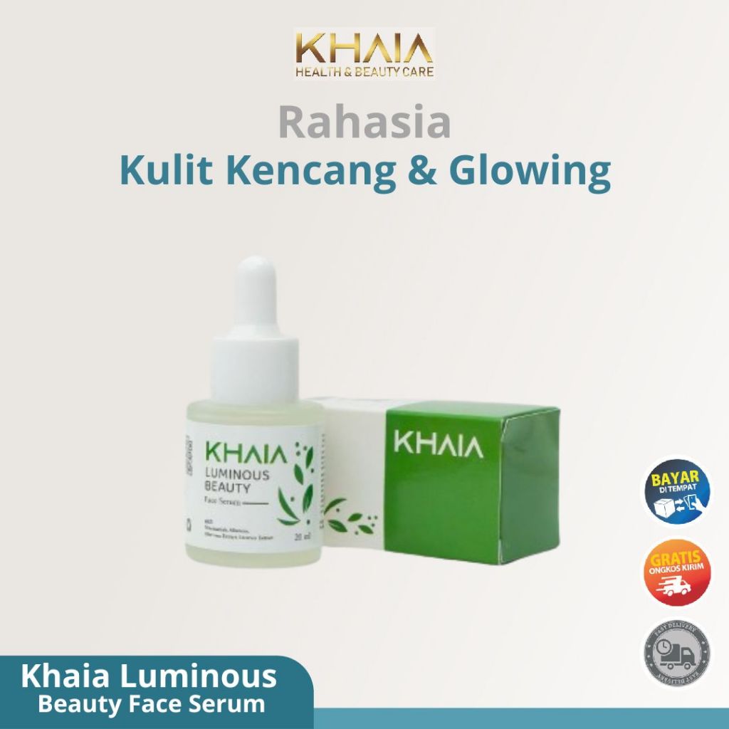 Serum Wajah Skin Barrier Face Serum Meregenerasi Sel Kulit Memperkuat Lapisan Pelindung Kulit Khaia 