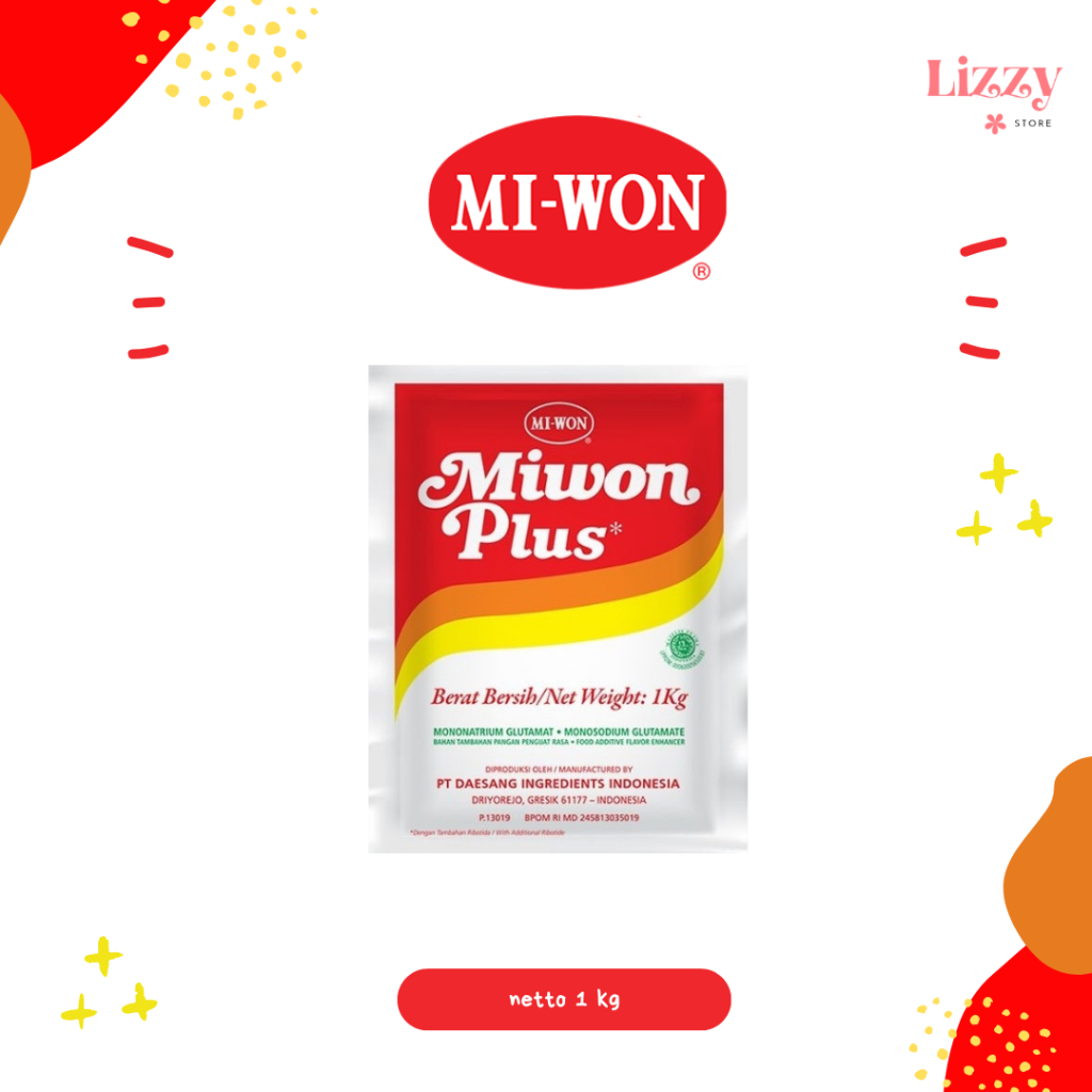 

Miwon Plus Penguat Penyedap Rasa Kemasan 1kg