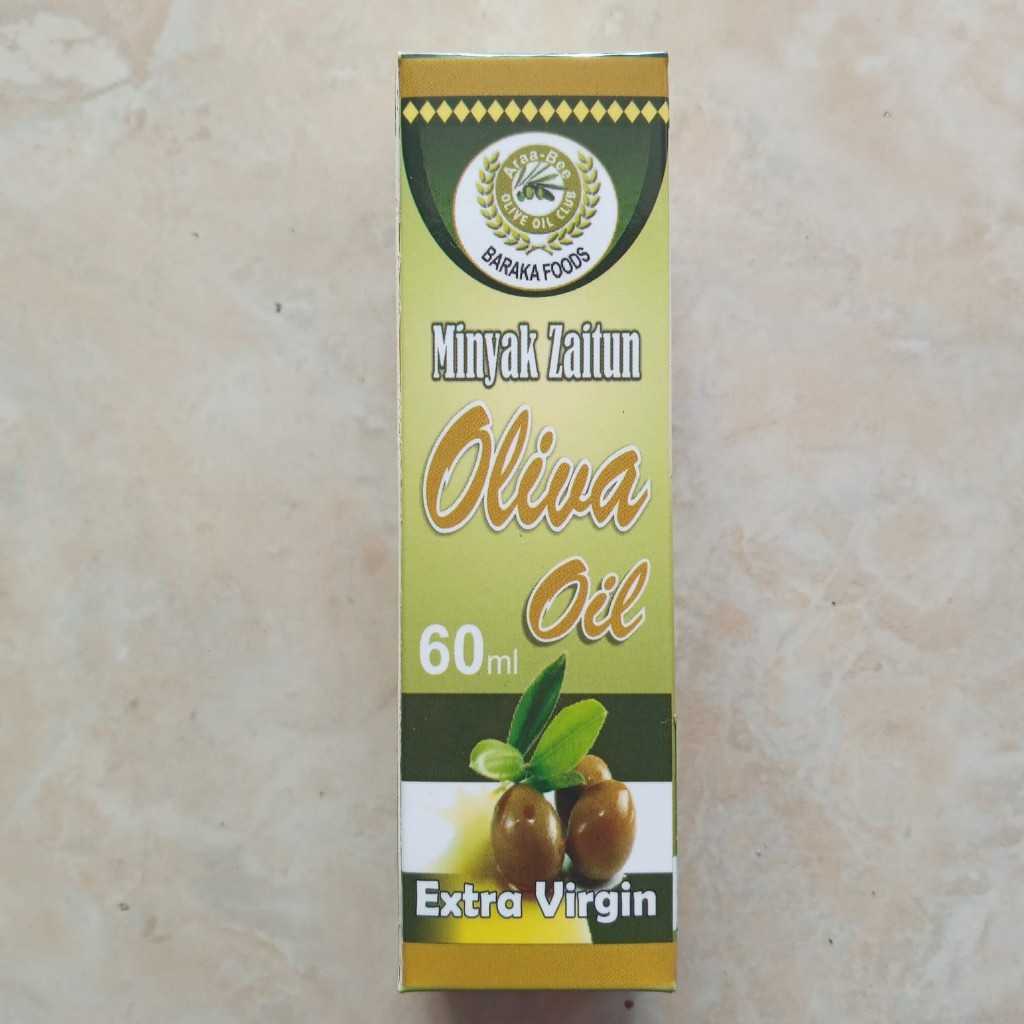 

Minyak Zaitun 60 ml Murni Asli Untuk Diminum Kesehatan / EVOO / Extra Virgin Olive Oil
