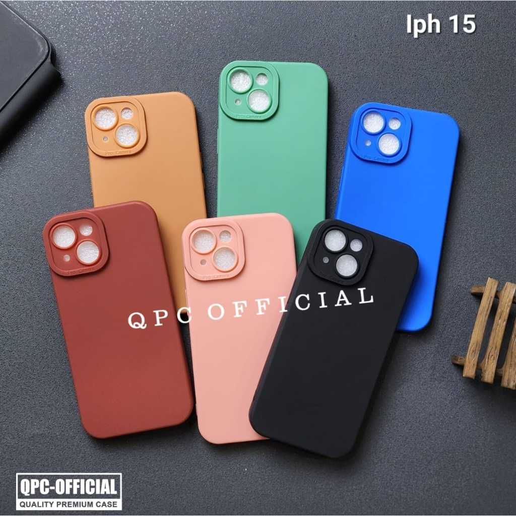 Iphone 15 Iphone 15 Pro Iphone 15 Pro Max Case Pro Kamera Case Slim BlackMatte Silikon Warna Case Ip