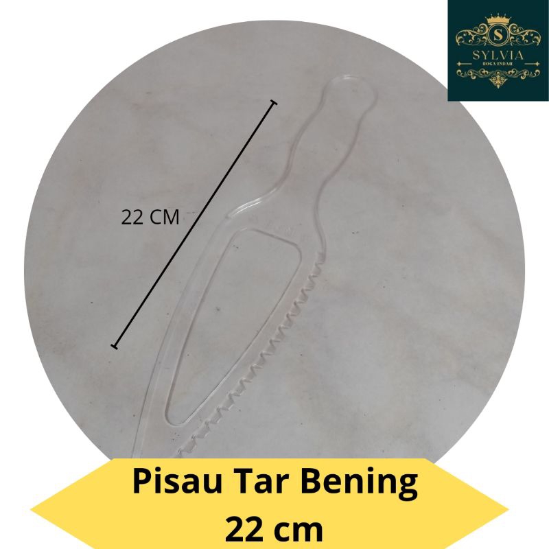 Pisau Tar Plastik Pisau Brownies Plastik Pisau Kue Plastik Bening