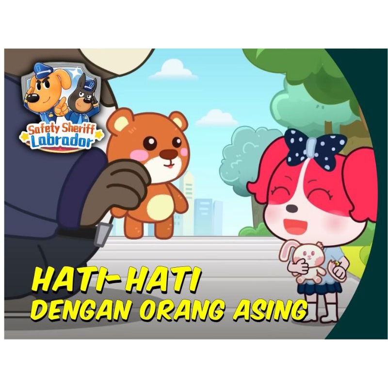 Buku Komik Cerita Anak Seri Karakter Anak BABY BUS Hati-hati dengan Orang Asing